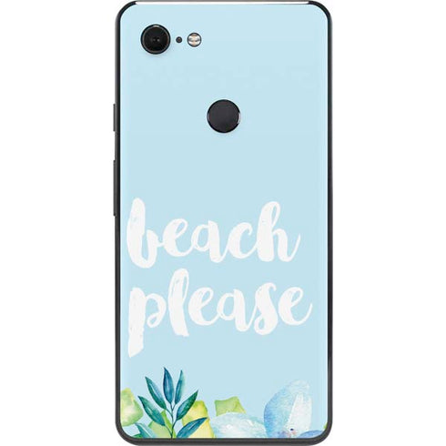 Beach Please Google Pixel 3 XL Skin